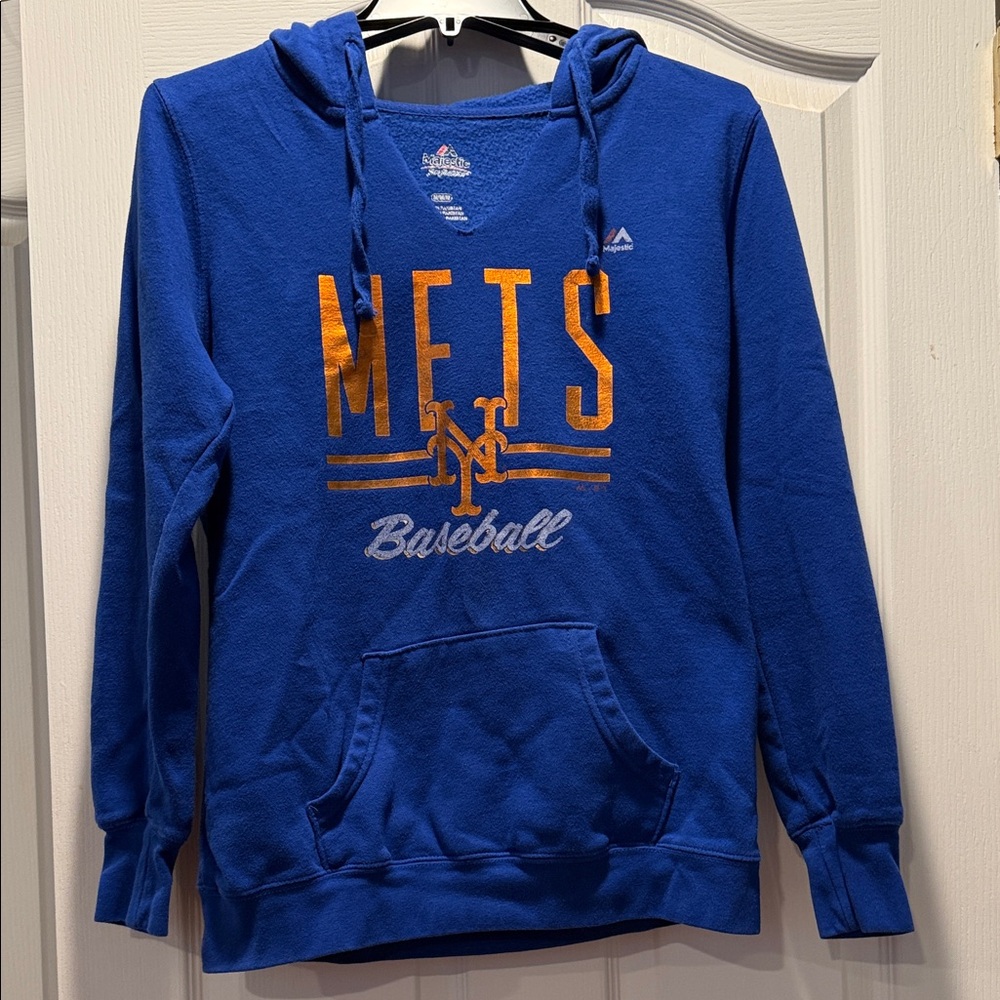 Majestic Blue and Orange Women's Hoodie
